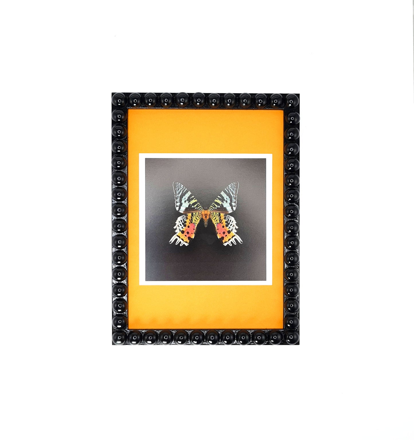 Black Handmade Bobbin Picture / Photo Frame