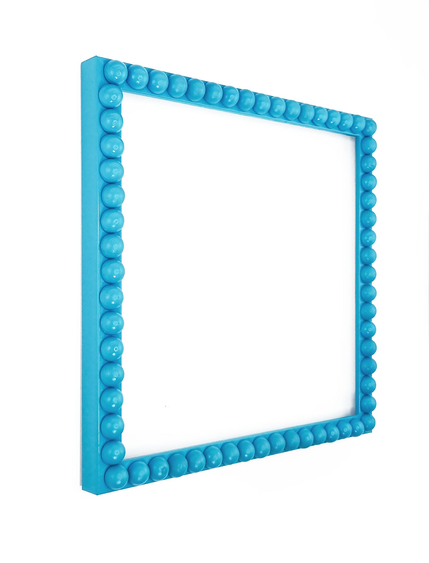 Blue Handmade Bobbin Picture / Photo Frame