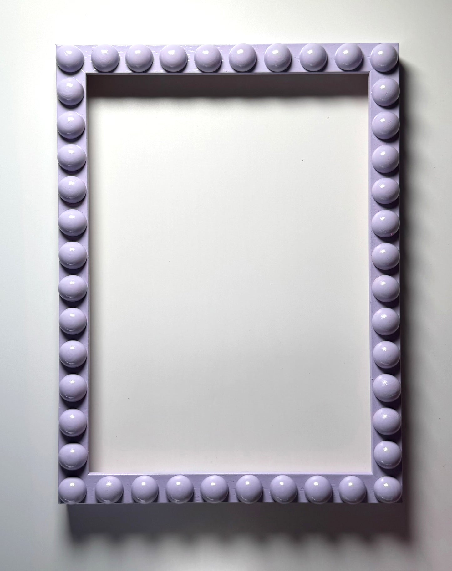 Lilac Handmade Bobbin Picture / Photo Frame