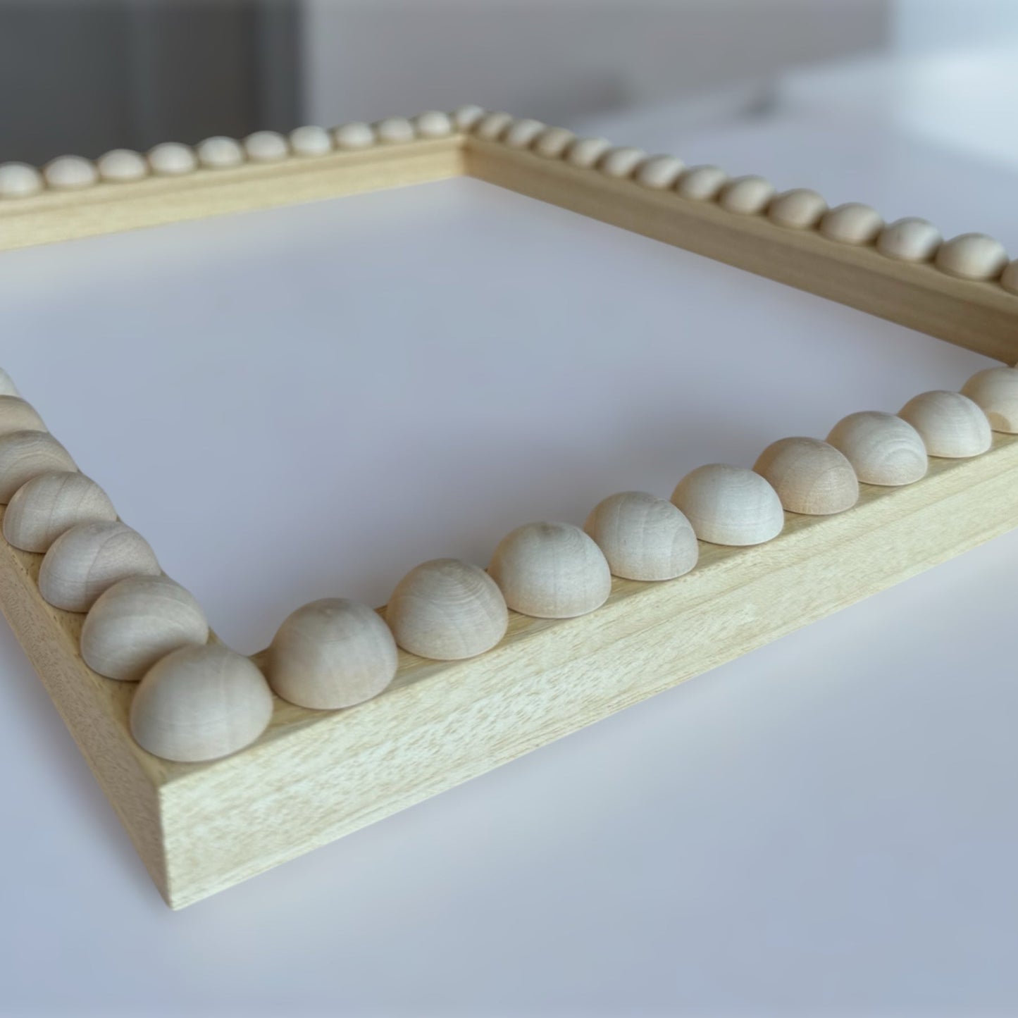 Wood Bobbin Picture / Photo Frames - Natural For Painting
