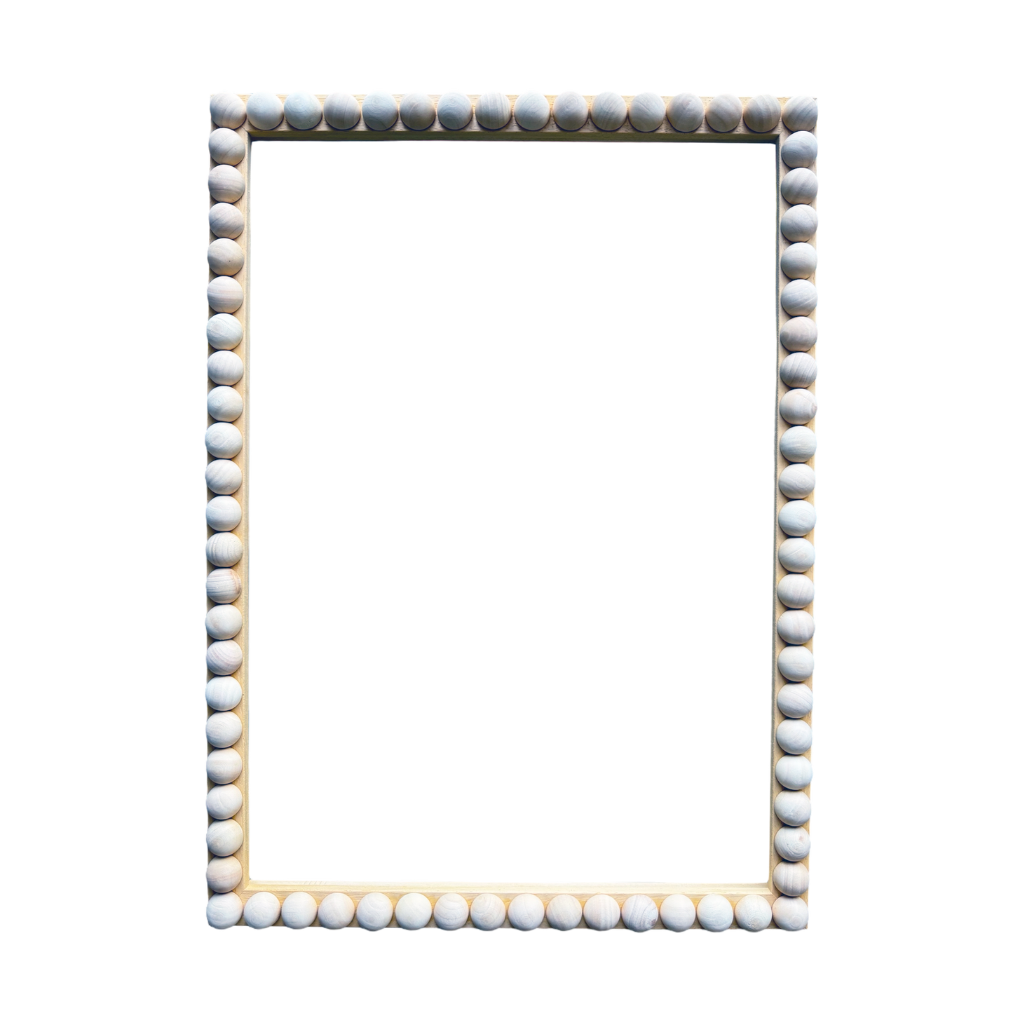 Wood Bobbin Picture / Photo Frames - Natural For Painting