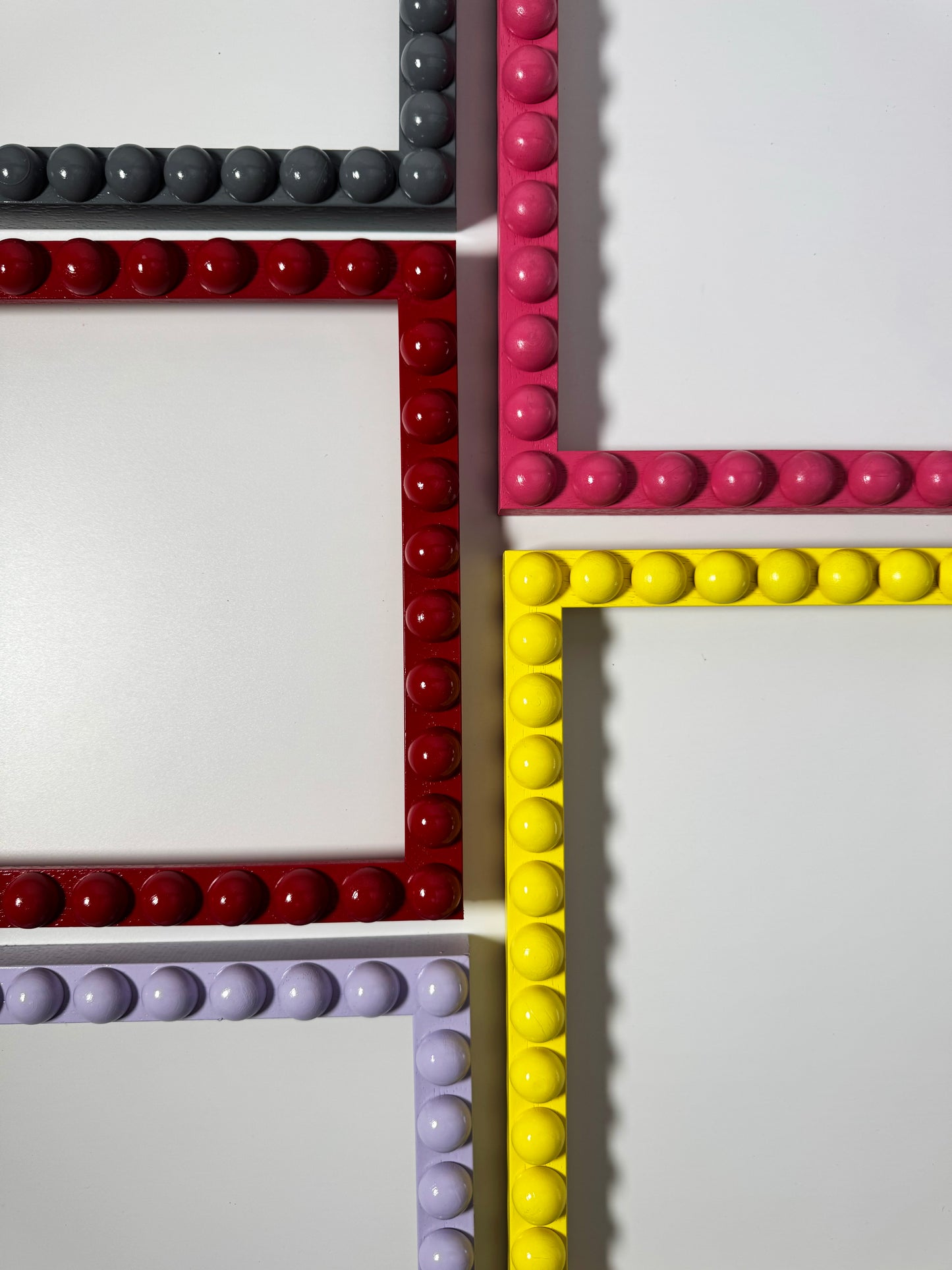 Black Handmade Bobbin Picture / Photo Frame