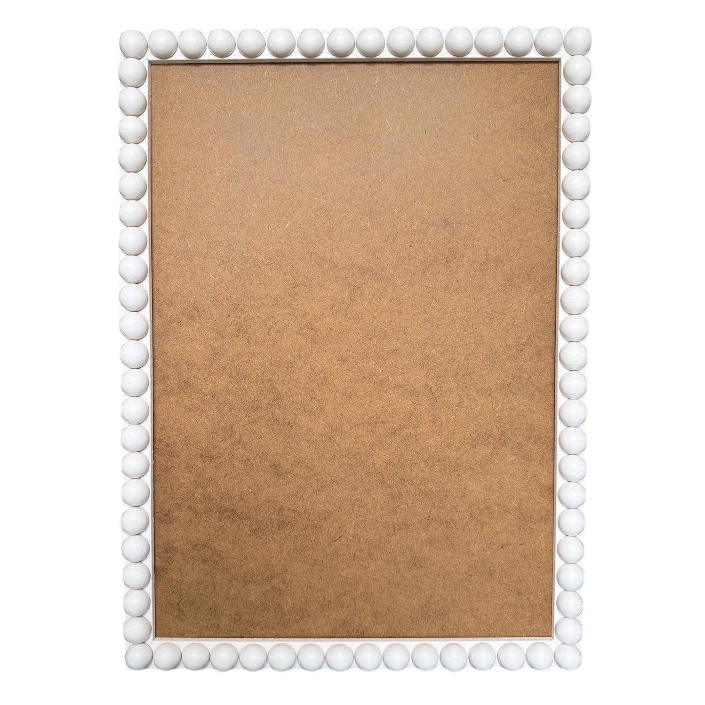 Wood Bobbin Picture / Photo Frames - White