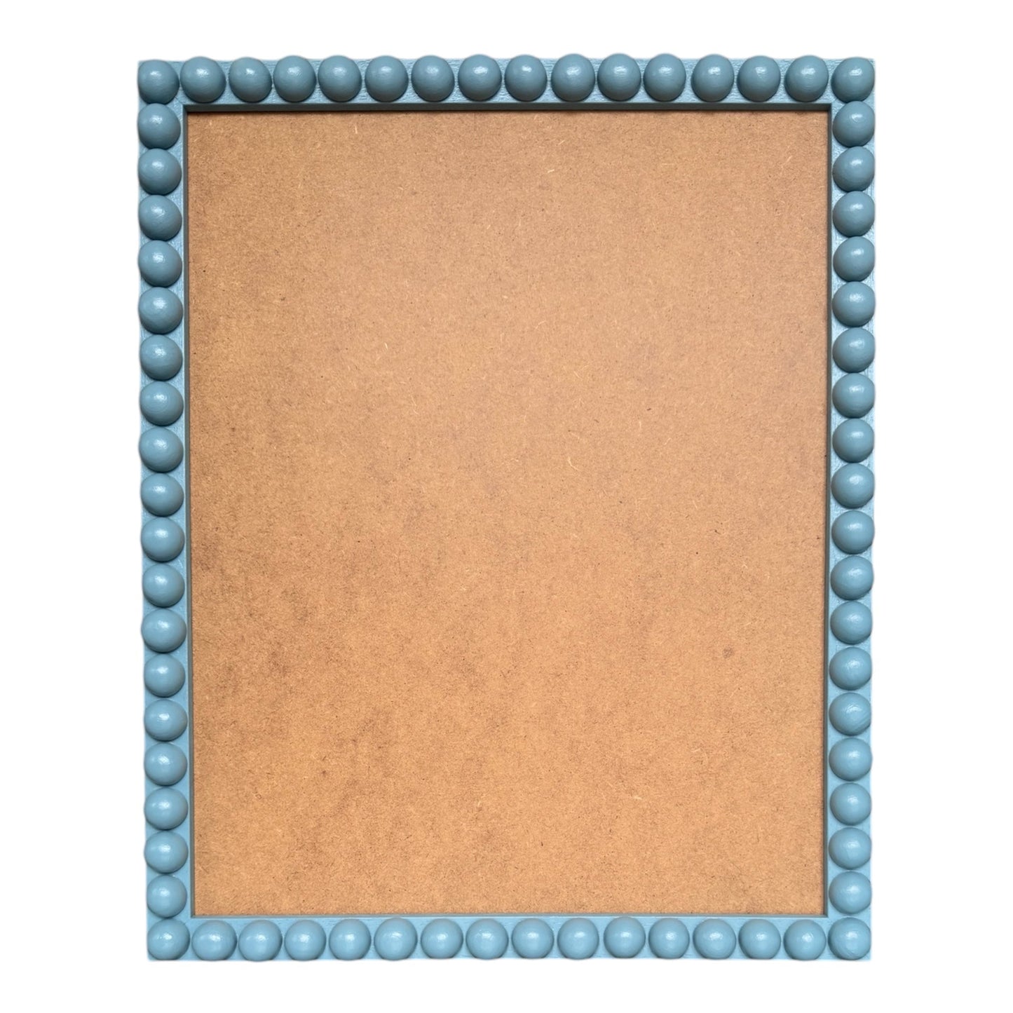 Wood Bobbin Picture / Photo Frame - Farrow & Ball Stone Blue