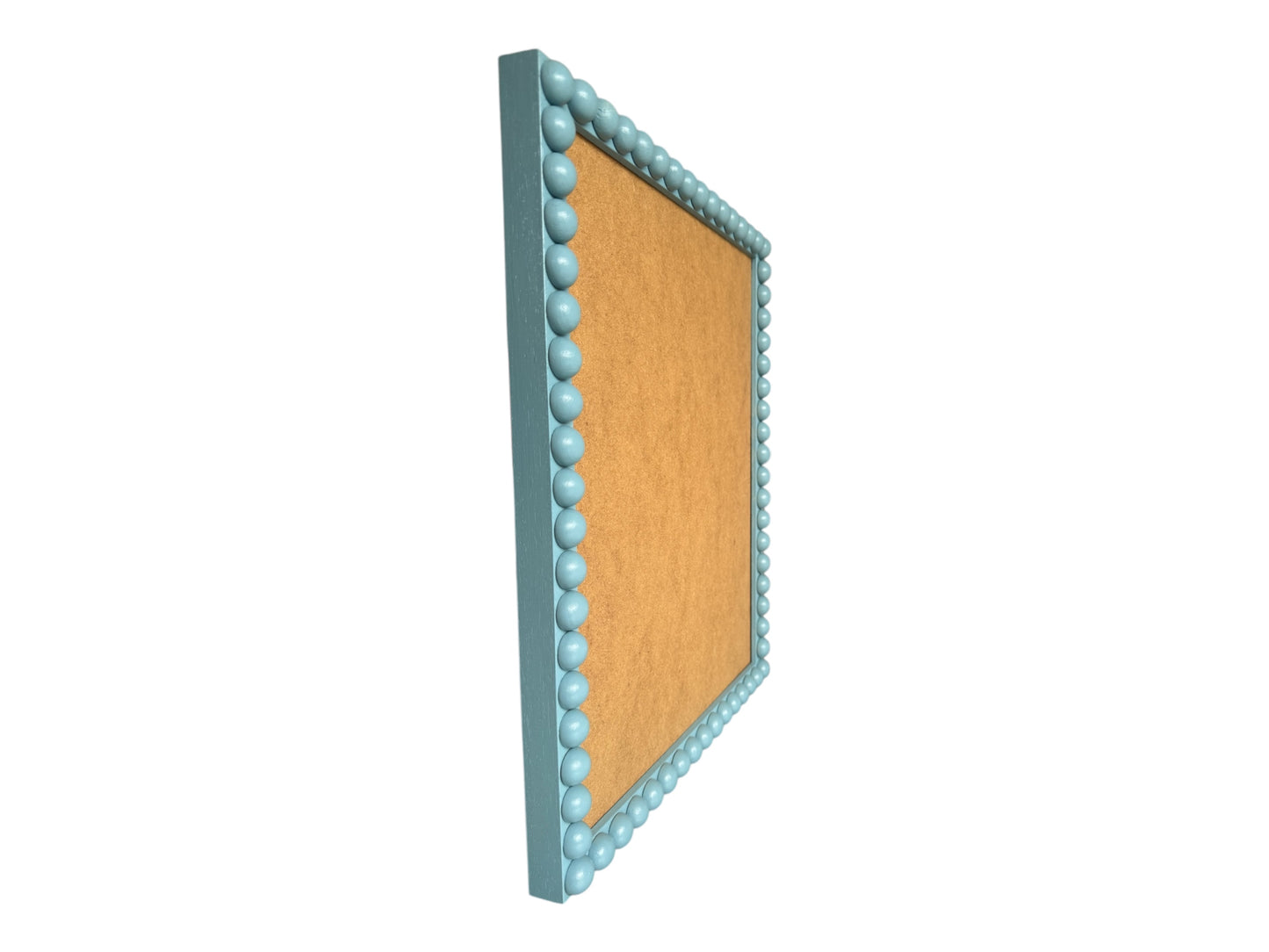 Wood Bobbin Picture / Photo Frame - Farrow & Ball Stone Blue
