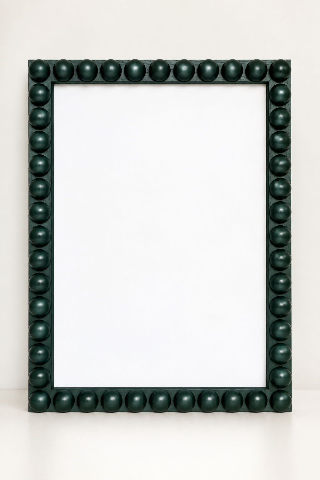 Wood Bobbin Picture / Photo Frame - Farrow & Ball Studio Green