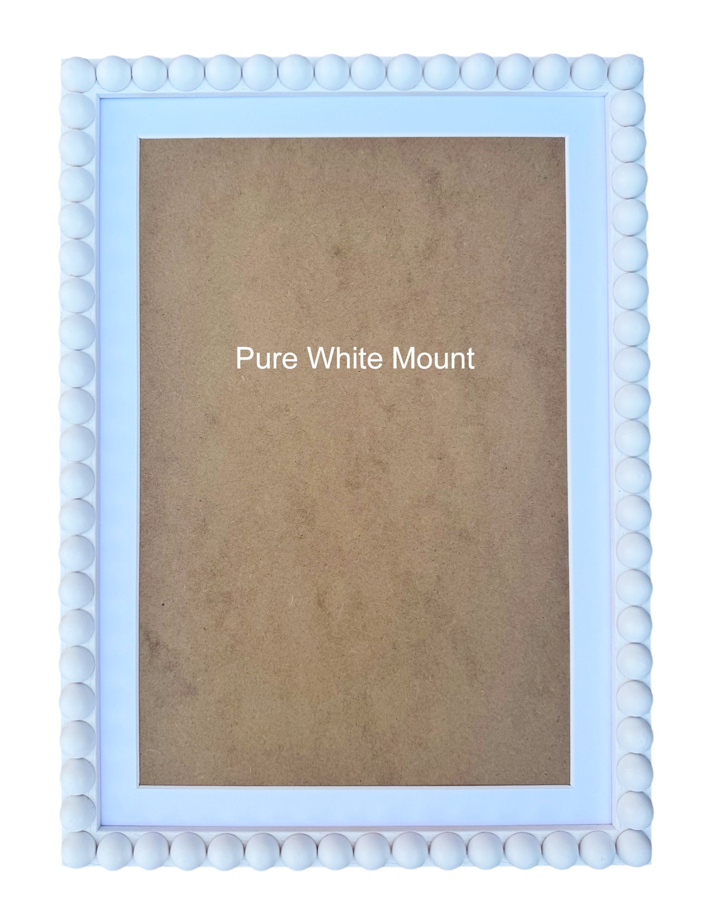 White Bobbin Frame with Mount