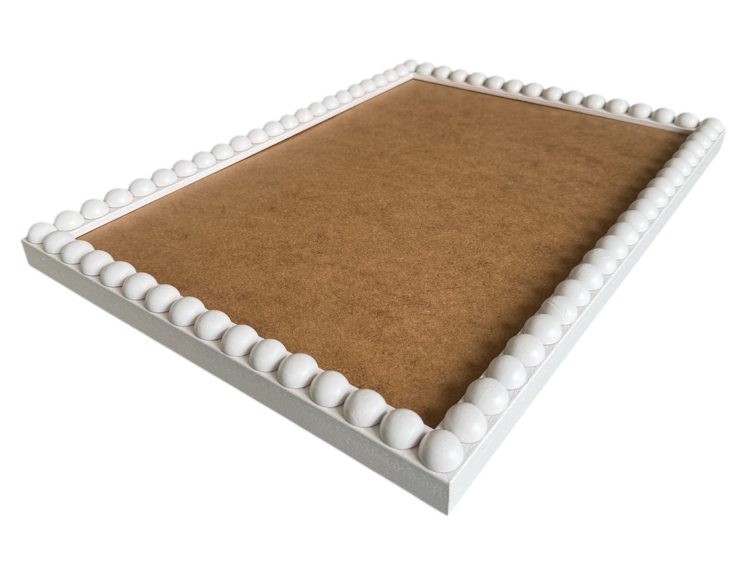 Wood Bobbin Picture / Photo Frames - White